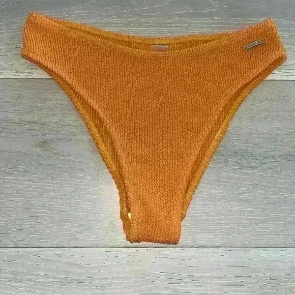 Nia Lynn by Nicole Williams English Sports Illustrated Maui Bikini Orange size s - Picture 4 of 10